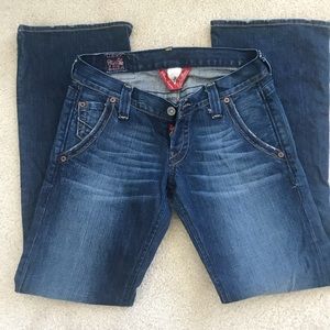 Lucky Brand wide leg jeans, Lil Maggie